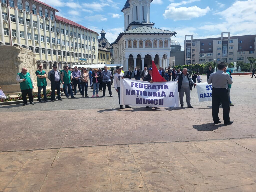 Miting pentru salvarea mineritului - 8 mai 2023 AccentNews.ro