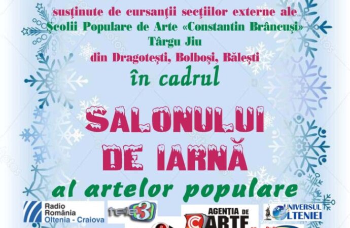 Salonul de iarnă al artelor populare, în Gorj