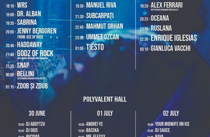 Festivalul IntenCity: Programul pe zile