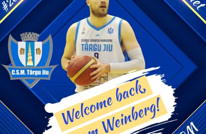 Noam Weinberg, încă un sezon la Târgu Jiu