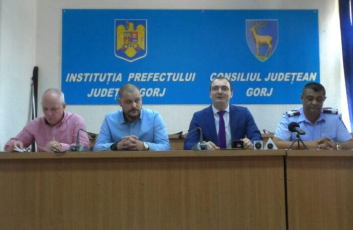 Au fost centralizate pagubele produse de inundații în Gorj