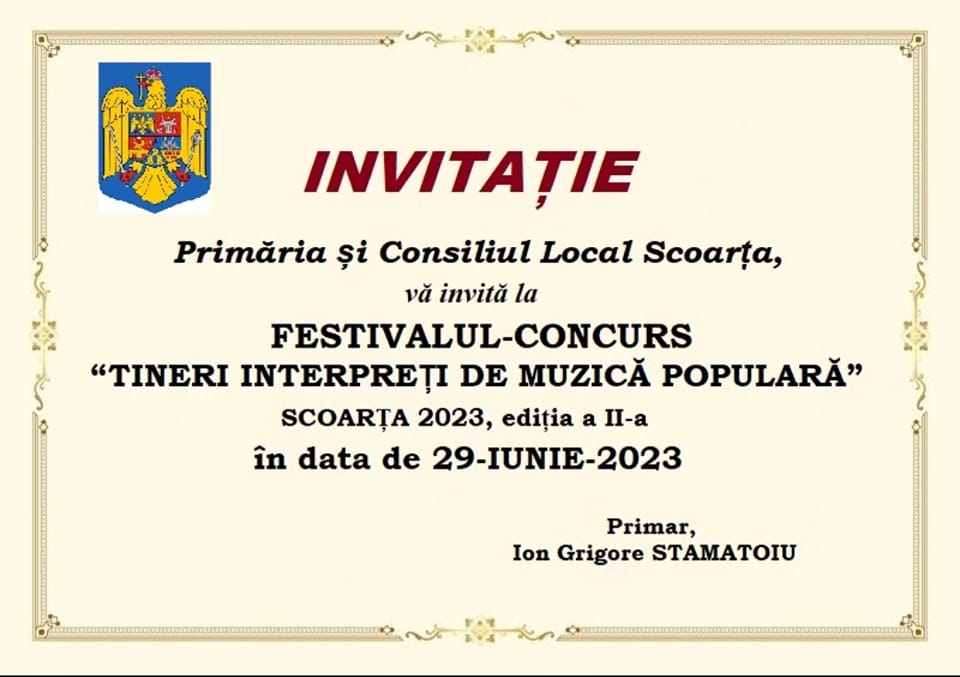 Începe Festivalul de la Scoarța - 27 iunie 2023 AccentNews.ro