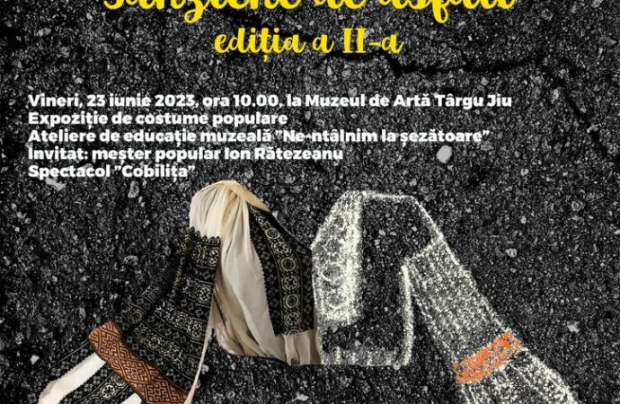 Tradiții reînviate la Muzeul din Târgu Jiu! Sânziene de asflat, la a doua ediție 1 Tradiții reînviate la Muzeul din Târgu Jiu! Sânziene de asflat, la a doua ediție