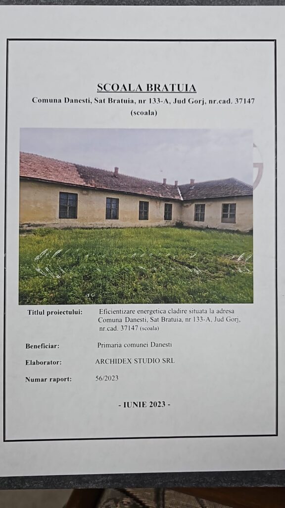 Șantier în derulare într-o comună din Gorj - 27 iulie 2023 AccentNews.ro