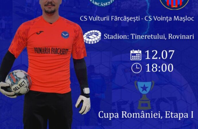“Vulturii” nu joacă la Fărcășești în Cupa României