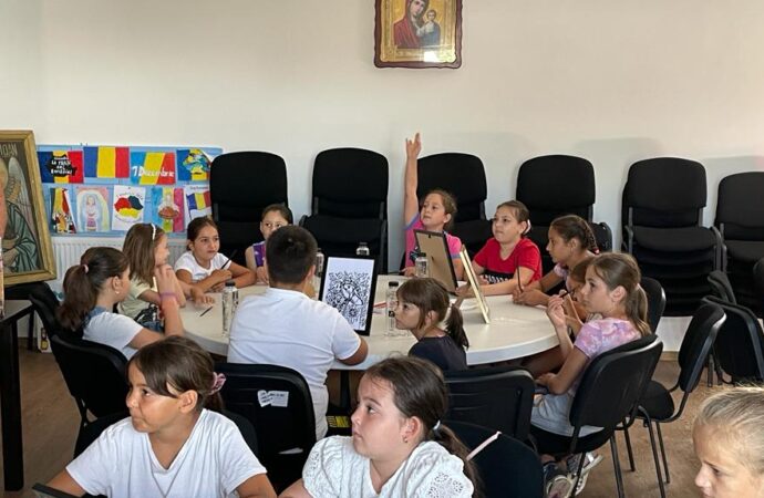 Activități creative pentru copii la Turburea