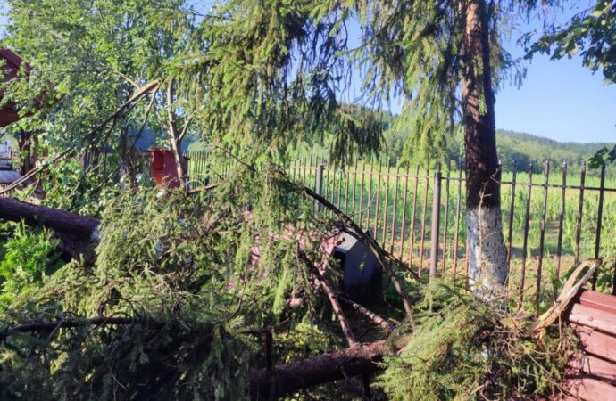 Pagube însemnate după furtuna din Gorj