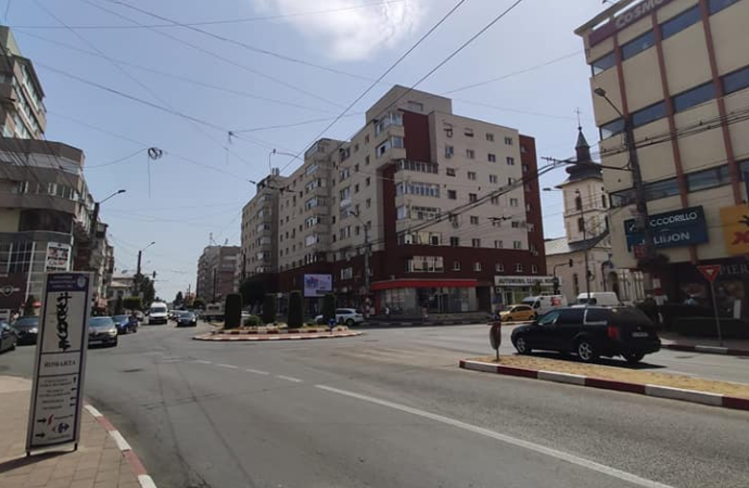Alt șantier apare în Târgu Jiu: Încep lucrările în sensul giratoriu de la Parâng