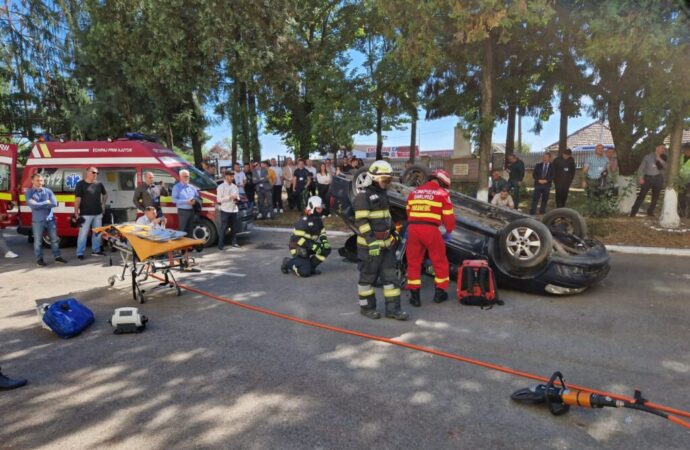 Exercițiu comun cu forțe și mijloace la Jandarmeria Gorj