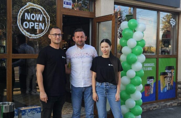 Primarul Robert Filip, alături de antreprenorii locali