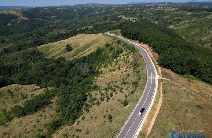 Drum modernizat în Mehedinți cu fonduri europene de 11 milioane de euro