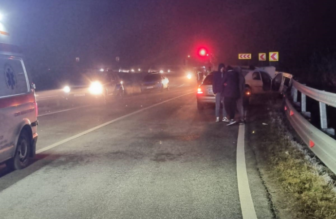 Accident cu patru victime la Runcu