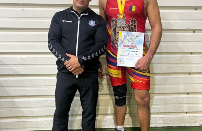 Beșliu, argint la U23. Luptătorul gorjean a concurat accidentat