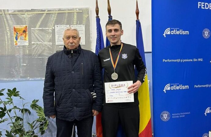 Adrian Garcea, argint la 1500 metri