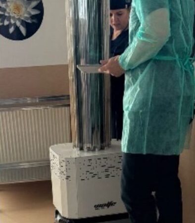 Roboți pentru dezinfecție, la Spitalul Județean Gorj