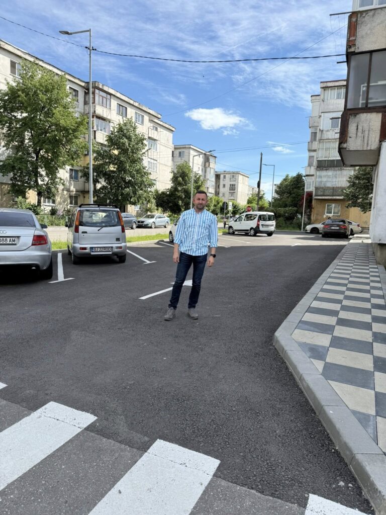 Noi locuri de parcare în Rovinari - 2 iunie 2025 AccentNews.ro