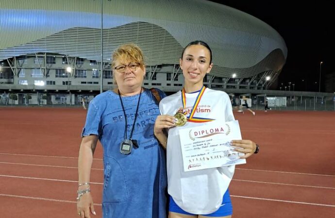 Maria Gherghinoiu, aur la 3.000 de metri obstacole