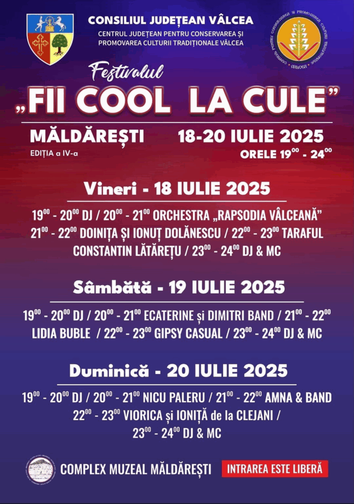 Festivalul verii, la Culele din Măldărești, Vâlcea - 10 iulie 2025 AccentNews.ro