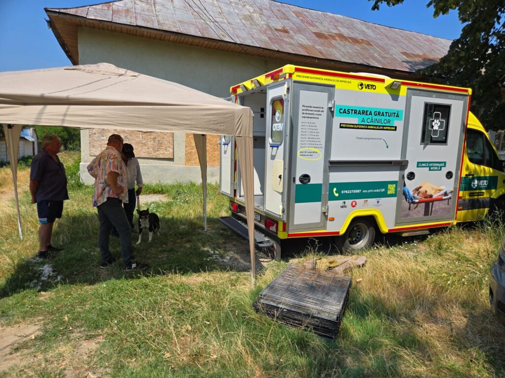 Clinica veterinară mobilă, în comuna Dănciulești - 7 iulie 2025 AccentNews.ro