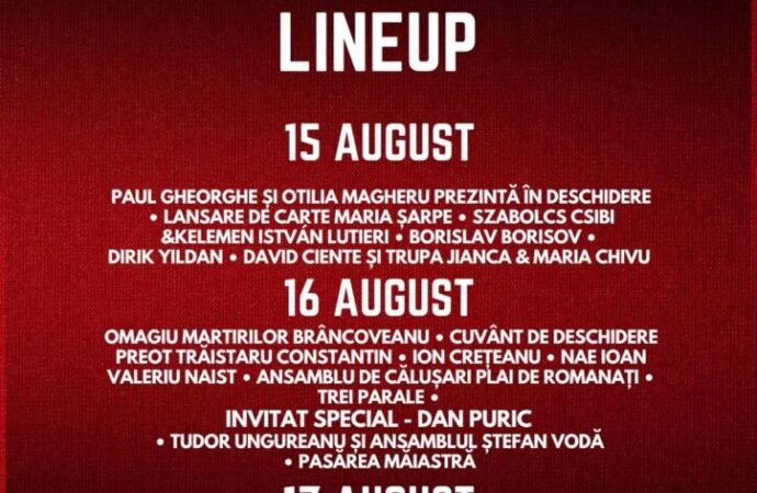 Polovragi găzduiește Festivalul Lira Tracă