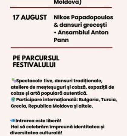 Festival internațional de tradiții la Polovragi