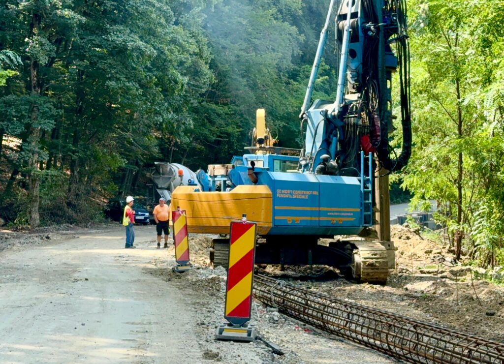 Consiliul Județean Vâlcea asfaltează drumul prin pădurea Șirineasa 4 Consiliul Județean Vâlcea asfaltează drumul prin pădurea Șirineasa - 8 august 2025 AccentNews.ro