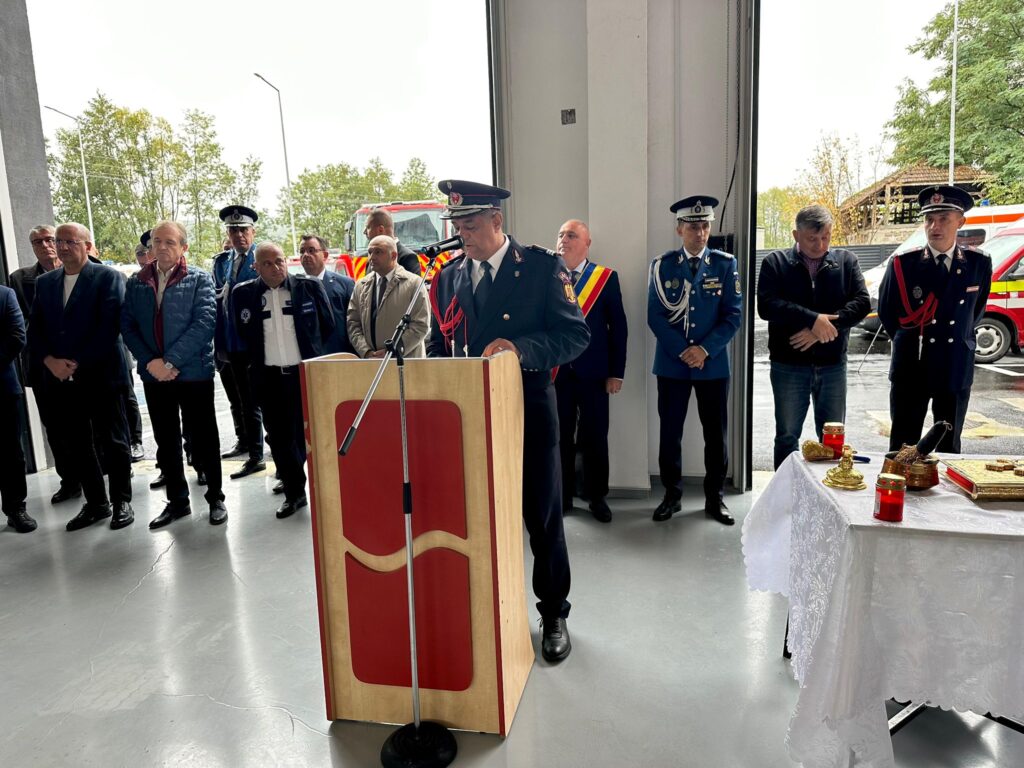 Pompierii din Novaci au sediu nou - 3 octombrie 2025 AccentNews.ro