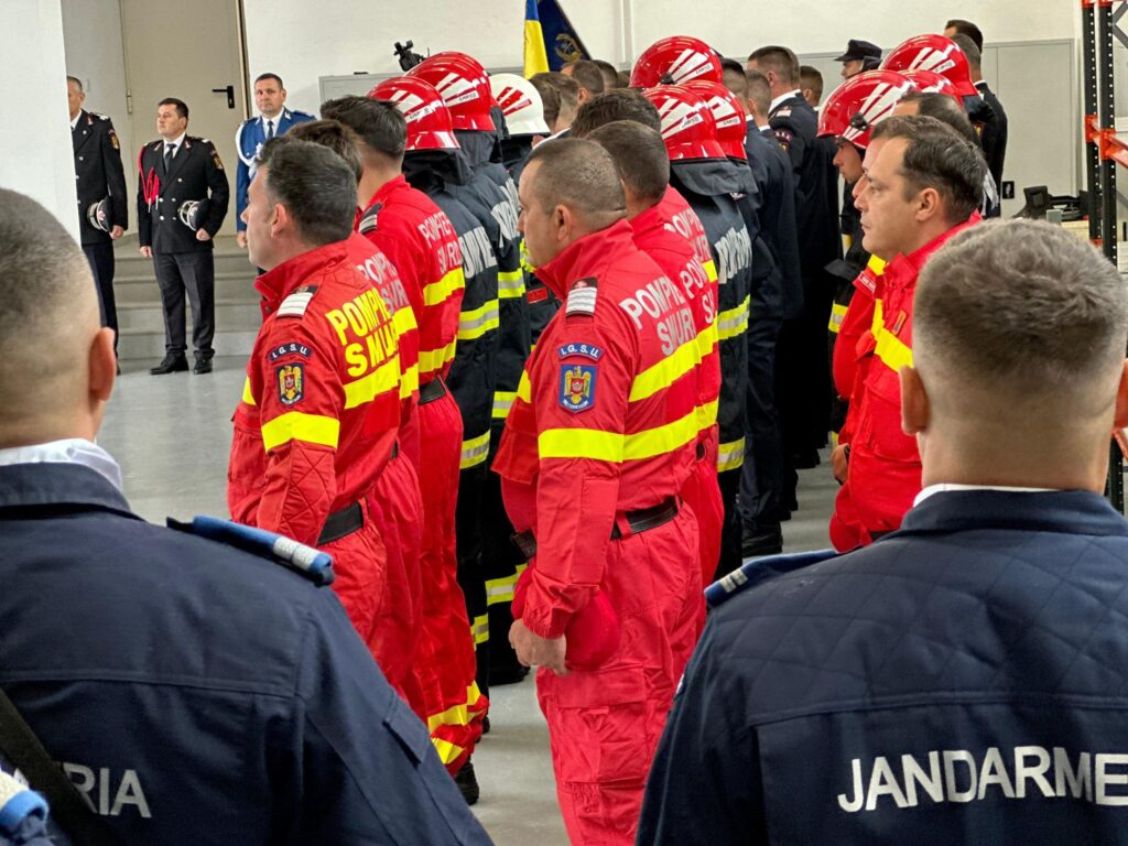 Pompierii din Novaci au sediu nou - 3 octombrie 2025 AccentNews.ro