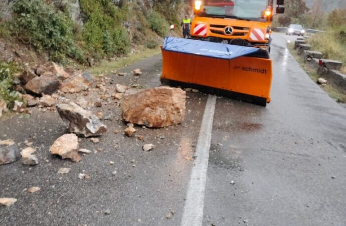 Avertisment pentru șoferi pe DN 57