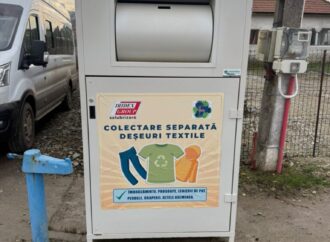 Containere pentru textile la Bolboși