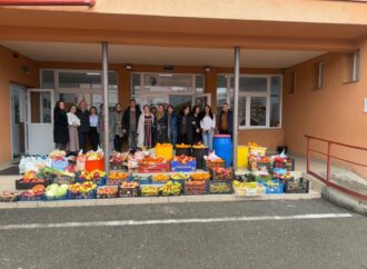 Activitatea de voluntariat la Școala Gimnazială “Sfântul Nicolae”- Săptămâna legumelor și fructelor donate