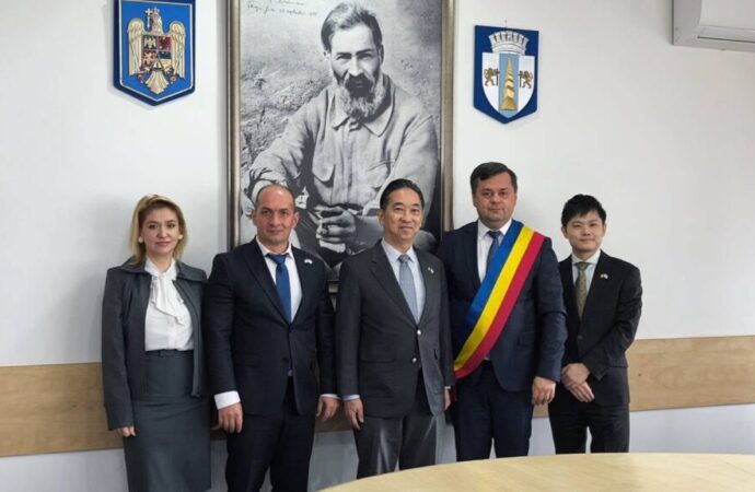 Ambasadorul Japoniei în România, vizită la Târgu Jiu