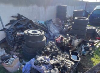 Dezmembrare auto ilegală în municipiul Târgu Jiu