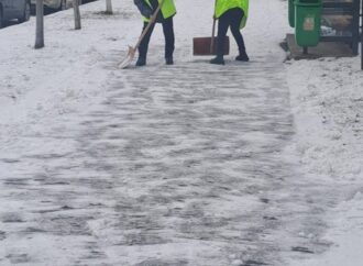 Primăria Motru a intervenit prompt după ninsoare: trafic desfășurat în condiții sigure 1 Primăria Motru a intervenit prompt după ninsoare: trafic desfășurat în condiții sigure