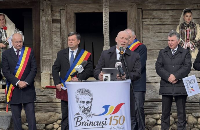 150 de ani de la nașterea lui Constantin Brâncuși, sărbătoriți la Hobița în prezența ministrului Culturii