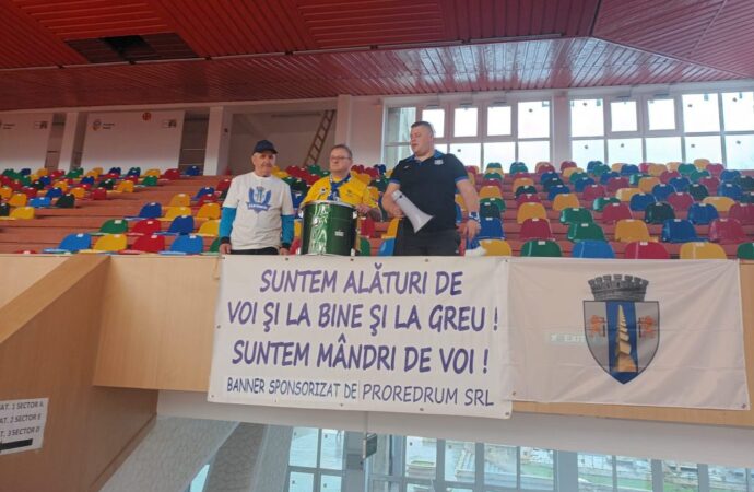 Handbalistele de la Târgu Jiu, succes fără emoții la Galați! Cinci fani gorjeni, prezenți în tribună