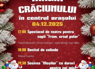 Târgu Jiu: Magia Crăciunului în Centrul Orașului